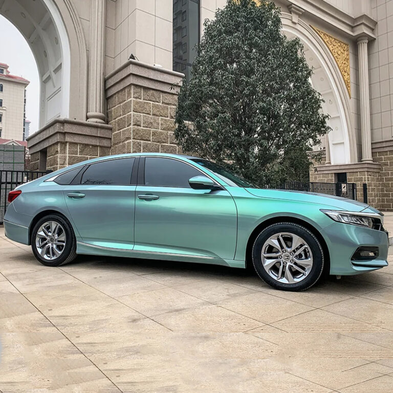 Custom Photochromic Grey Turns Green TPU Color Changing Film Car ...